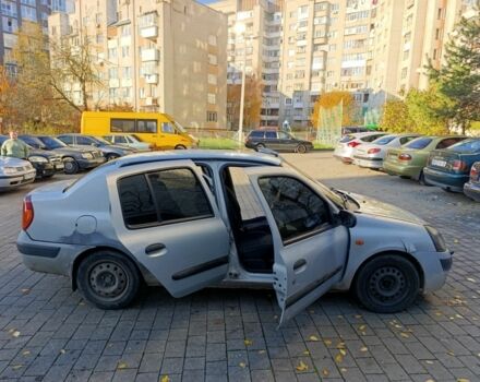 Сірий Рено Clio Symbol, об'ємом двигуна 1.4 л та пробігом 241 тис. км за 1750 $, фото 4 на Automoto.ua