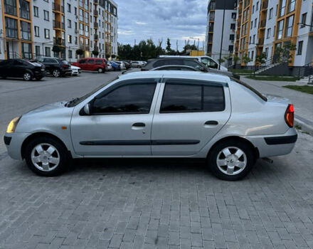 Серый Рено Clio Symbol, объемом двигателя 1.39 л и пробегом 189 тыс. км за 3700 $, фото 3 на Automoto.ua