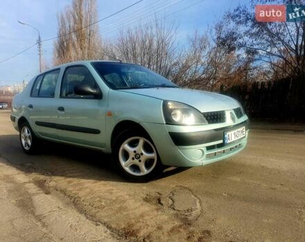 Серый Рено Clio Symbol, объемом двигателя 1.4 л и пробегом 320 тыс. км за 2499 $, фото 6 на Automoto.ua