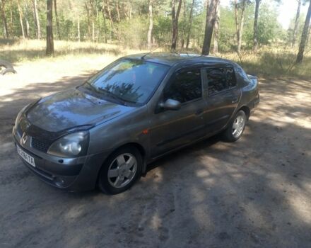 Серый Рено Clio Symbol, объемом двигателя 1.4 л и пробегом 350 тыс. км за 3300 $, фото 9 на Automoto.ua