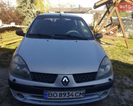Серый Рено Clio Symbol, объемом двигателя 1.4 л и пробегом 300 тыс. км за 2600 $, фото 7 на Automoto.ua