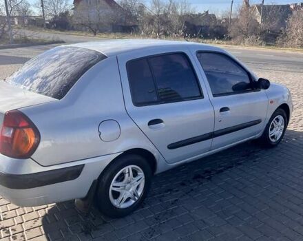 Серый Рено Clio Symbol, объемом двигателя 1.4 л и пробегом 230 тыс. км за 3200 $, фото 4 на Automoto.ua
