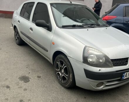 Серый Рено Clio Symbol, объемом двигателя 1.4 л и пробегом 334 тыс. км за 2200 $, фото 2 на Automoto.ua