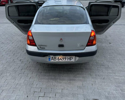 Серый Рено Clio Symbol, объемом двигателя 1.39 л и пробегом 189 тыс. км за 3300 $, фото 11 на Automoto.ua