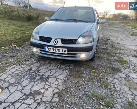 Серый Рено Clio Symbol, объемом двигателя 1.39 л и пробегом 280 тыс. км за 2550 $, фото 17 на Automoto.ua