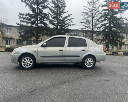 Серый Рено Clio Symbol, объемом двигателя 1.4 л и пробегом 250 тыс. км за 1600 $, фото 2 на Automoto.ua