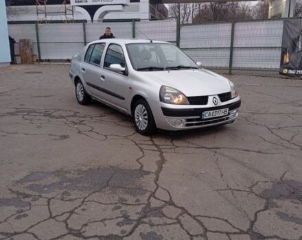 Серый Рено Clio Symbol, объемом двигателя 1.4 л и пробегом 220 тыс. км за 3700 $, фото 1 на Automoto.ua