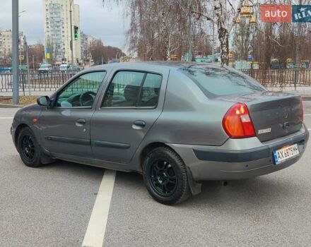 Сірий Рено Clio Symbol, об'ємом двигуна 1.4 л та пробігом 200 тис. км за 3300 $, фото 1 на Automoto.ua