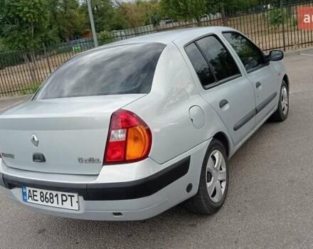 Серый Рено Clio Symbol, объемом двигателя 1.4 л и пробегом 215 тыс. км за 3600 $, фото 2 на Automoto.ua