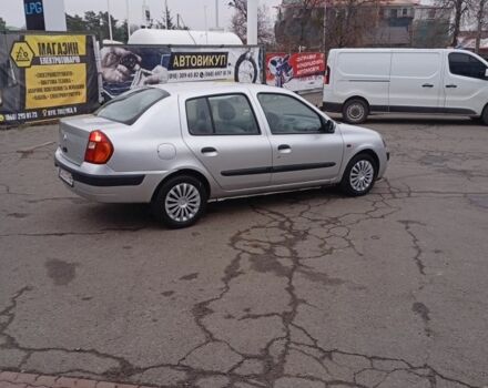 Серый Рено Clio Symbol, объемом двигателя 1.4 л и пробегом 220 тыс. км за 3700 $, фото 2 на Automoto.ua