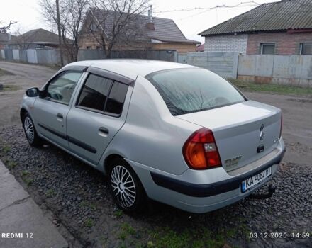 Серый Рено Clio Symbol, объемом двигателя 1.4 л и пробегом 260 тыс. км за 3000 $, фото 3 на Automoto.ua