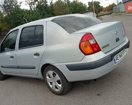 Серый Рено Clio Symbol, объемом двигателя 1.4 л и пробегом 215 тыс. км за 3600 $, фото 4 на Automoto.ua