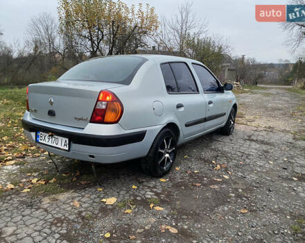 Серый Рено Clio Symbol, объемом двигателя 1.39 л и пробегом 280 тыс. км за 2650 $, фото 16 на Automoto.ua