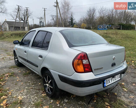 Серый Рено Clio Symbol, объемом двигателя 1.39 л и пробегом 280 тыс. км за 2650 $, фото 15 на Automoto.ua