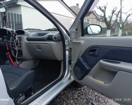 Серый Рено Clio Symbol, объемом двигателя 1.4 л и пробегом 260 тыс. км за 3000 $, фото 7 на Automoto.ua