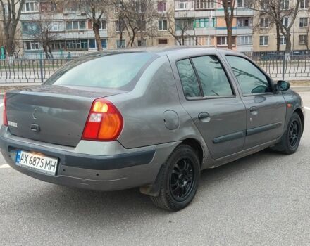 Серый Рено Clio Symbol, объемом двигателя 1.4 л и пробегом 200 тыс. км за 3250 $, фото 3 на Automoto.ua