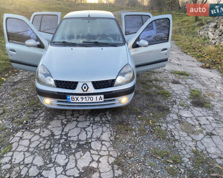 Серый Рено Clio Symbol, объемом двигателя 1.39 л и пробегом 280 тыс. км за 2550 $, фото 8 на Automoto.ua