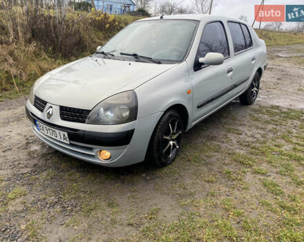 Серый Рено Clio Symbol, объемом двигателя 1.39 л и пробегом 280 тыс. км за 2550 $, фото 4 на Automoto.ua