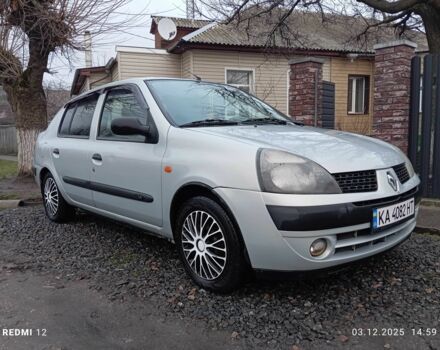 Серый Рено Clio Symbol, объемом двигателя 1.4 л и пробегом 260 тыс. км за 3000 $, фото 1 на Automoto.ua