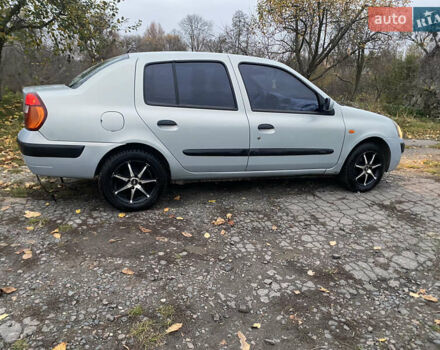 Серый Рено Clio Symbol, объемом двигателя 1.39 л и пробегом 280 тыс. км за 2650 $, фото 4 на Automoto.ua