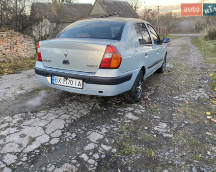 Серый Рено Clio Symbol, объемом двигателя 1.39 л и пробегом 280 тыс. км за 2550 $, фото 5 на Automoto.ua