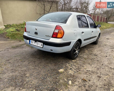 Серый Рено Clio Symbol, объемом двигателя 1.39 л и пробегом 280 тыс. км за 2550 $, фото 7 на Automoto.ua