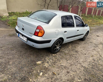 Серый Рено Clio Symbol, объемом двигателя 1.39 л и пробегом 280 тыс. км за 2550 $, фото 8 на Automoto.ua