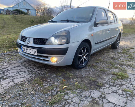 Серый Рено Clio Symbol, объемом двигателя 1.39 л и пробегом 280 тыс. км за 2550 $, фото 1 на Automoto.ua