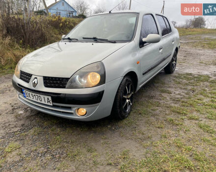 Серый Рено Clio Symbol, объемом двигателя 1.39 л и пробегом 280 тыс. км за 2550 $, фото 1 на Automoto.ua