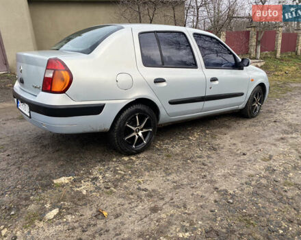 Серый Рено Clio Symbol, объемом двигателя 1.39 л и пробегом 280 тыс. км за 2550 $, фото 6 на Automoto.ua