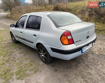 Серый Рено Clio Symbol, объемом двигателя 1.39 л и пробегом 280 тыс. км за 2550 $, фото 5 на Automoto.ua