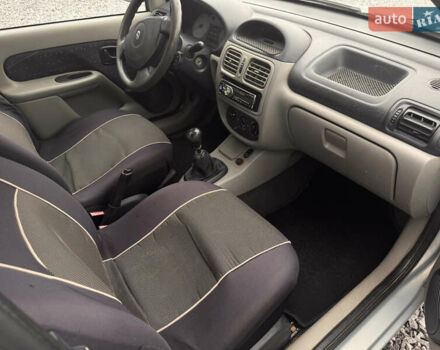 Серый Рено Clio Symbol, объемом двигателя 1.4 л и пробегом 150 тыс. км за 2500 $, фото 8 на Automoto.ua