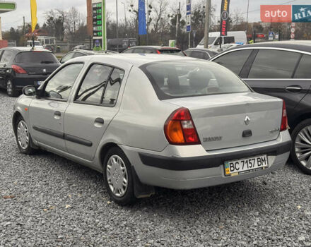 Серый Рено Clio Symbol, объемом двигателя 1.4 л и пробегом 150 тыс. км за 2500 $, фото 2 на Automoto.ua