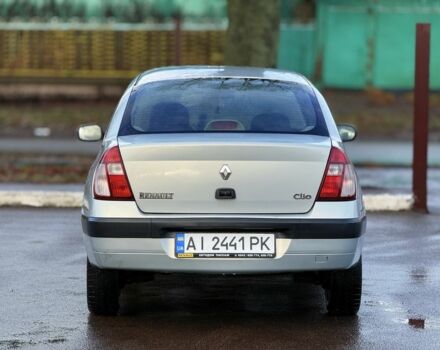 Серый Рено Clio Symbol, объемом двигателя 1.4 л и пробегом 244 тыс. км за 2750 $, фото 1 на Automoto.ua