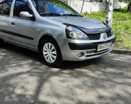 Серый Рено Clio Symbol, объемом двигателя 1.4 л и пробегом 219 тыс. км за 3700 $, фото 11 на Automoto.ua