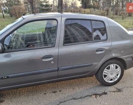 Серый Рено Clio Symbol, объемом двигателя 1.39 л и пробегом 148 тыс. км за 3500 $, фото 15 на Automoto.ua