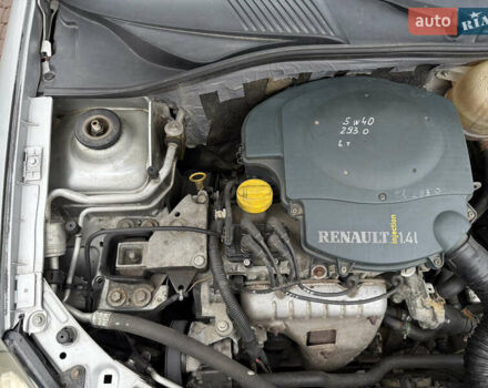 Сірий Рено Clio Symbol, об'ємом двигуна 1.4 л та пробігом 207 тис. км за 3250 $, фото 30 на Automoto.ua