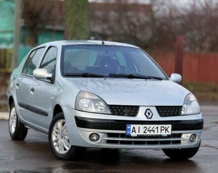 Серый Рено Clio Symbol, объемом двигателя 1.4 л и пробегом 244 тыс. км за 2750 $, фото 5 на Automoto.ua