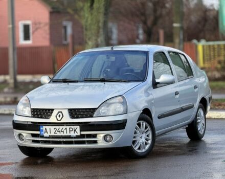 Серый Рено Clio Symbol, объемом двигателя 1.4 л и пробегом 244 тыс. км за 2750 $, фото 4 на Automoto.ua