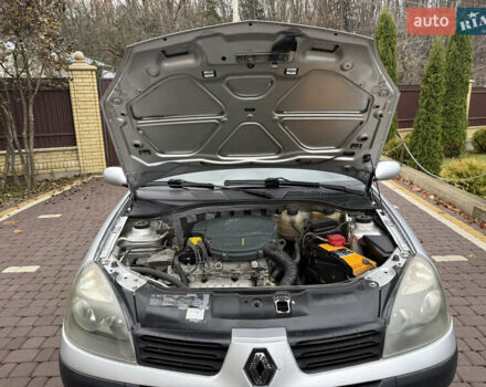 Сірий Рено Clio Symbol, об'ємом двигуна 1.4 л та пробігом 207 тис. км за 3250 $, фото 28 на Automoto.ua