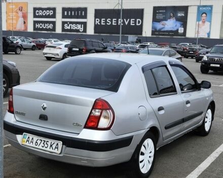 Серый Рено Clio Symbol, объемом двигателя 1.4 л и пробегом 219 тыс. км за 3700 $, фото 3 на Automoto.ua