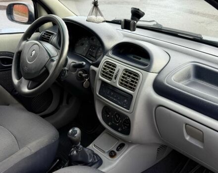 Серый Рено Clio Symbol, объемом двигателя 1.4 л и пробегом 244 тыс. км за 2750 $, фото 10 на Automoto.ua