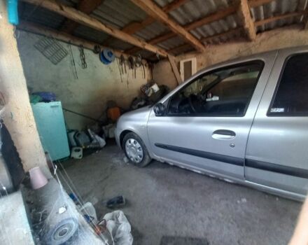 Серый Рено Clio Symbol, объемом двигателя 1.4 л и пробегом 279 тыс. км за 1300 $, фото 7 на Automoto.ua