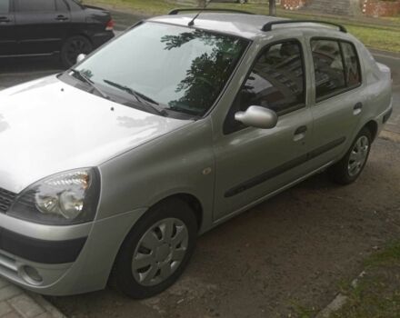 Серый Рено Clio Symbol, объемом двигателя 1.4 л и пробегом 222 тыс. км за 2850 $, фото 2 на Automoto.ua