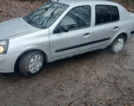 Серый Рено Clio Symbol, объемом двигателя 1.4 л и пробегом 110 тыс. км за 2850 $, фото 1 на Automoto.ua