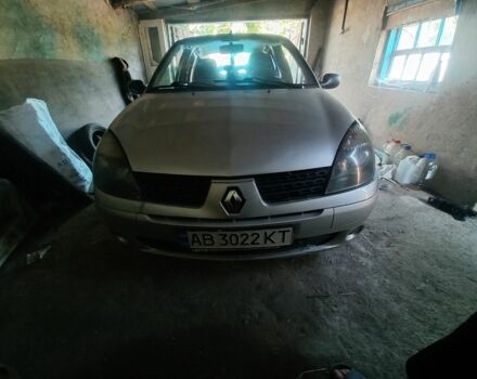 Серый Рено Clio Symbol, объемом двигателя 1.4 л и пробегом 279 тыс. км за 1300 $, фото 14 на Automoto.ua