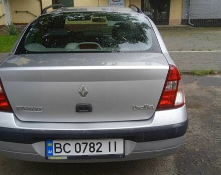 Серый Рено Clio Symbol, объемом двигателя 1.4 л и пробегом 222 тыс. км за 2850 $, фото 3 на Automoto.ua