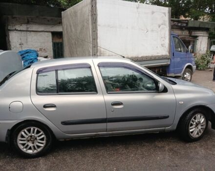 Серый Рено Clio Symbol, объемом двигателя 1.4 л и пробегом 250 тыс. км за 2600 $, фото 7 на Automoto.ua