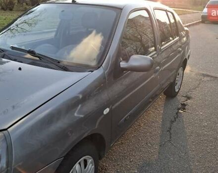 Серый Рено Clio Symbol, объемом двигателя 1.39 л и пробегом 148 тыс. км за 3500 $, фото 13 на Automoto.ua