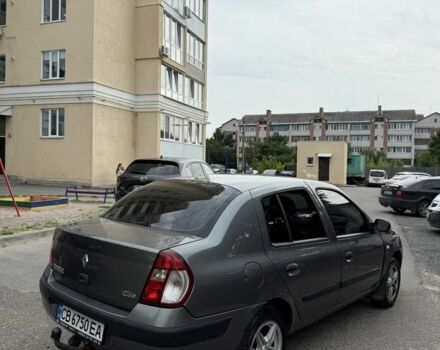 Серый Рено Clio Symbol, объемом двигателя 1.4 л и пробегом 228 тыс. км за 2750 $, фото 5 на Automoto.ua